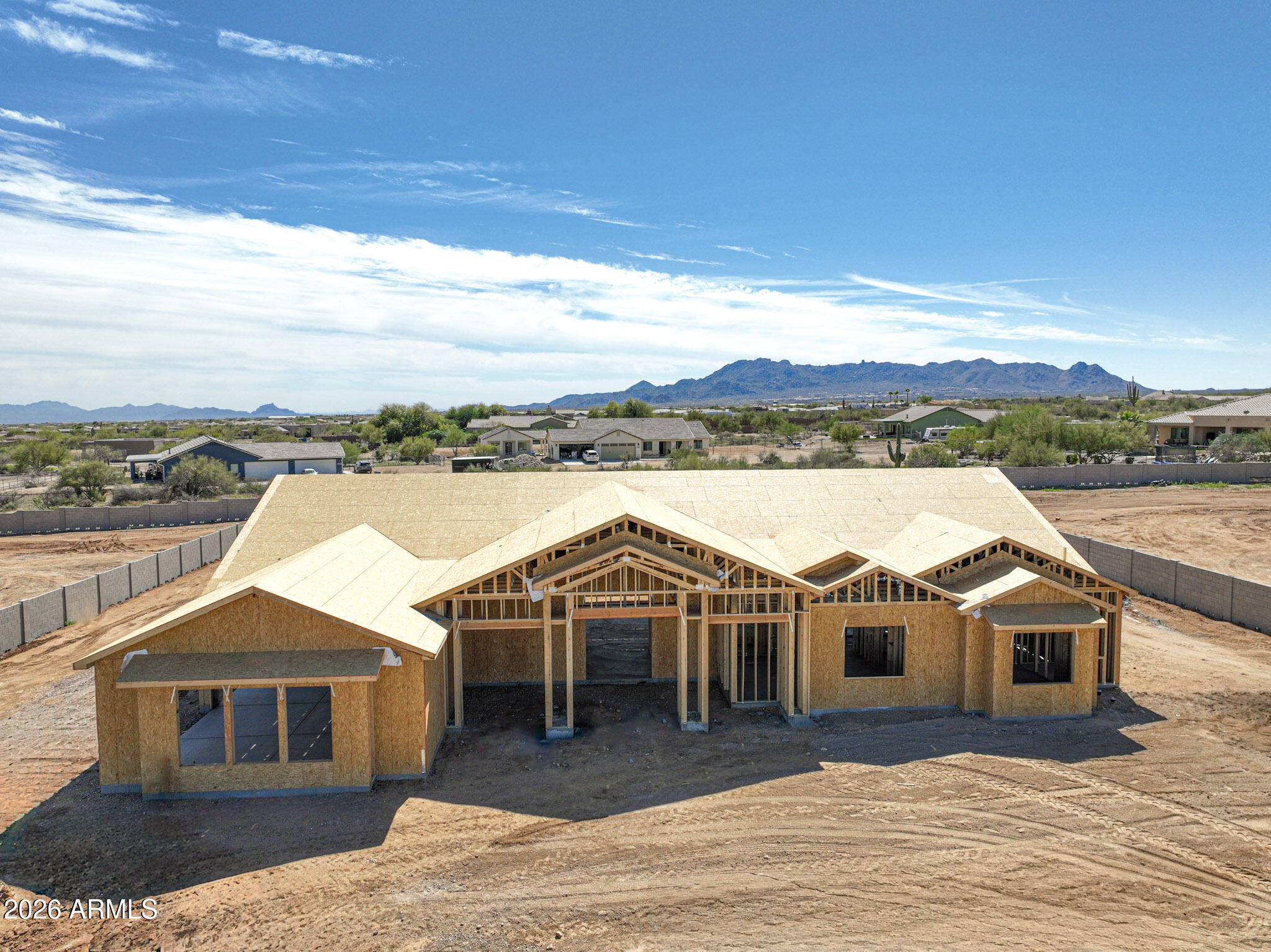 13941 East Montgomery Road Scottsdale, AZ 85262 - Photo 11 of 15 Drone from 3/5