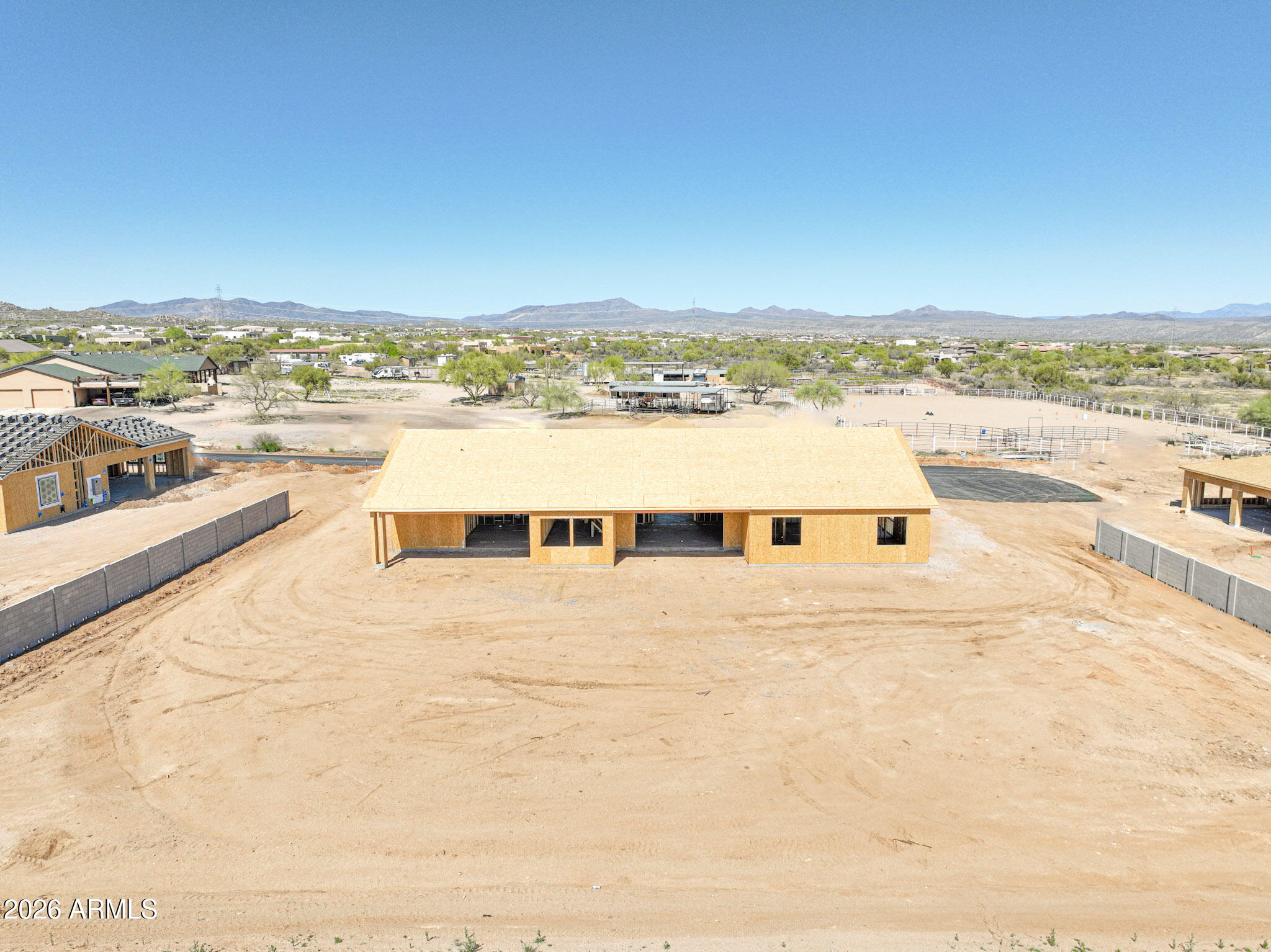 13941 East Montgomery Road Scottsdale, AZ 85262 - Photo 12 of 15 Drone from 3/5