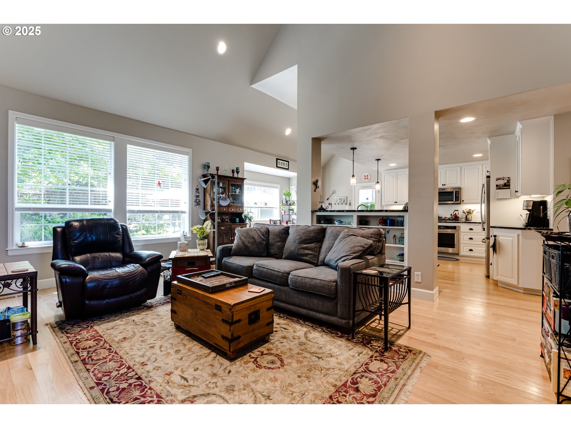 6111 Fernhill Loop Springfield, OR 97478 - Photo 13 of 48 a living room with furniture and a large window