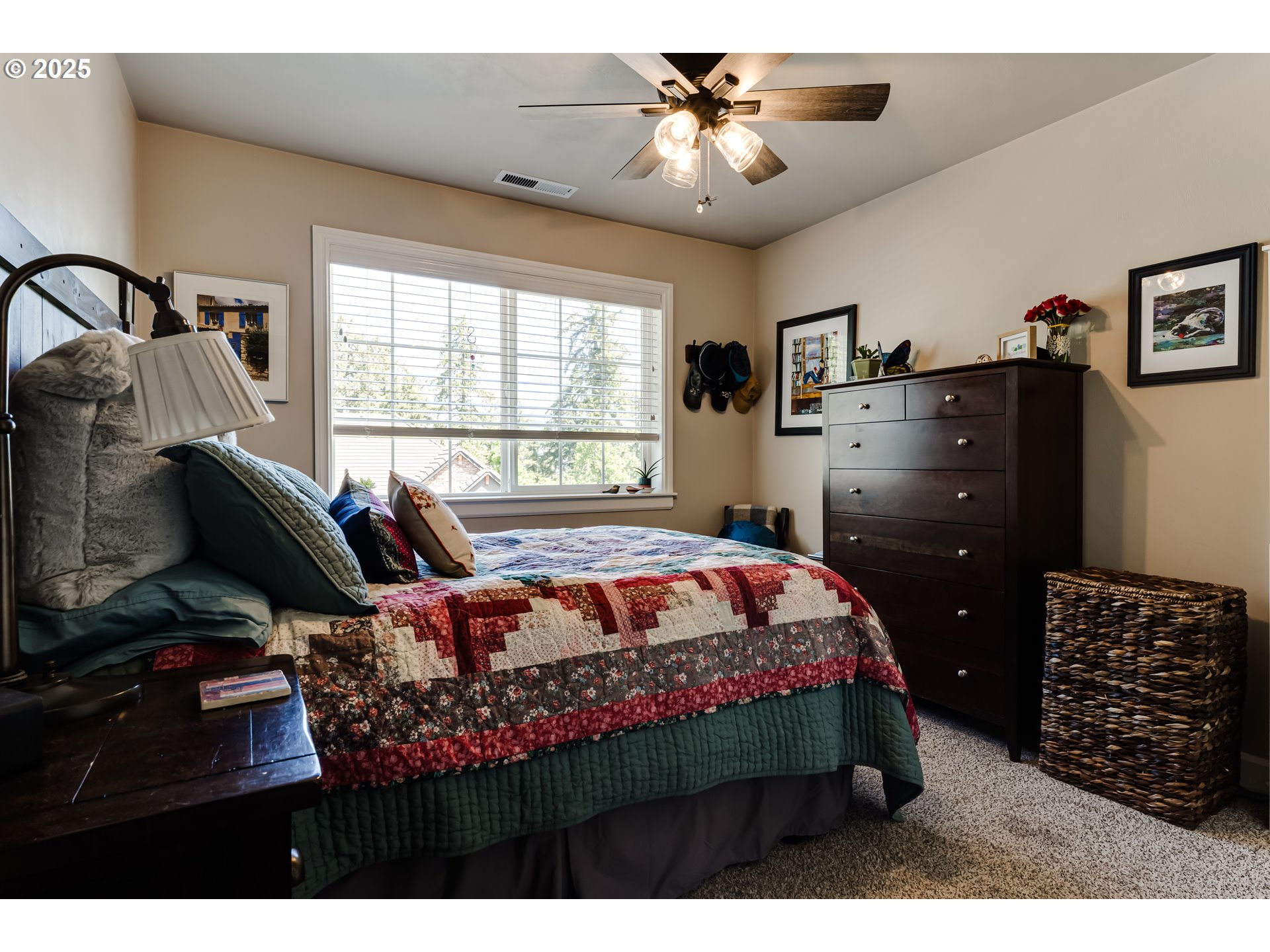 6111 Fernhill Loop Springfield, OR 97478 - Photo 33 of 48 a bedroom with a bed dresser and window