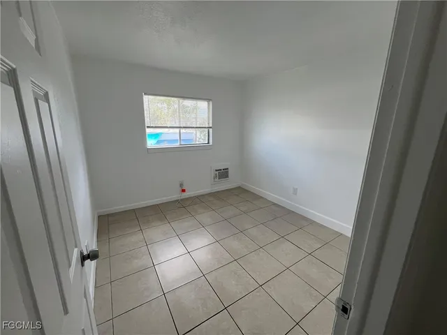 en empty room with window