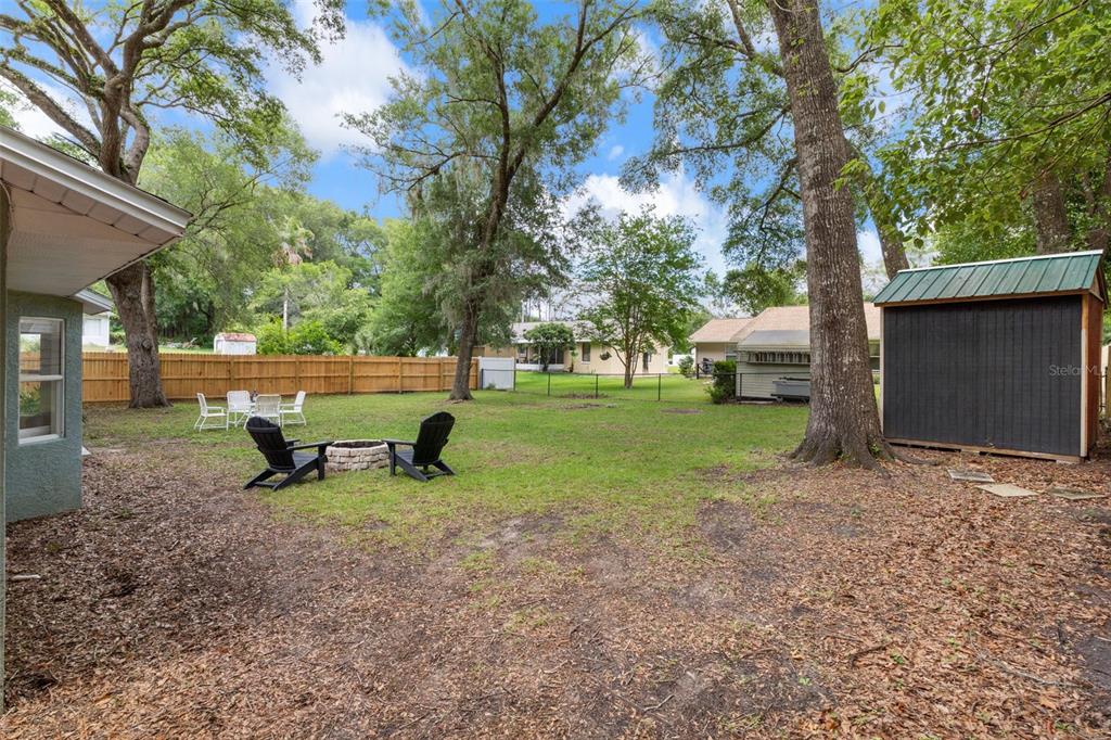 4325 South Canton Terrace Inverness, FL 34452 - Photo 20 of 35 a view of bench sitting in middle of forest