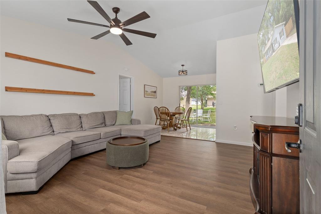 4325 South Canton Terrace Inverness, FL 34452 - Photo 2 of 35 a living room with furniture and a wooden floor