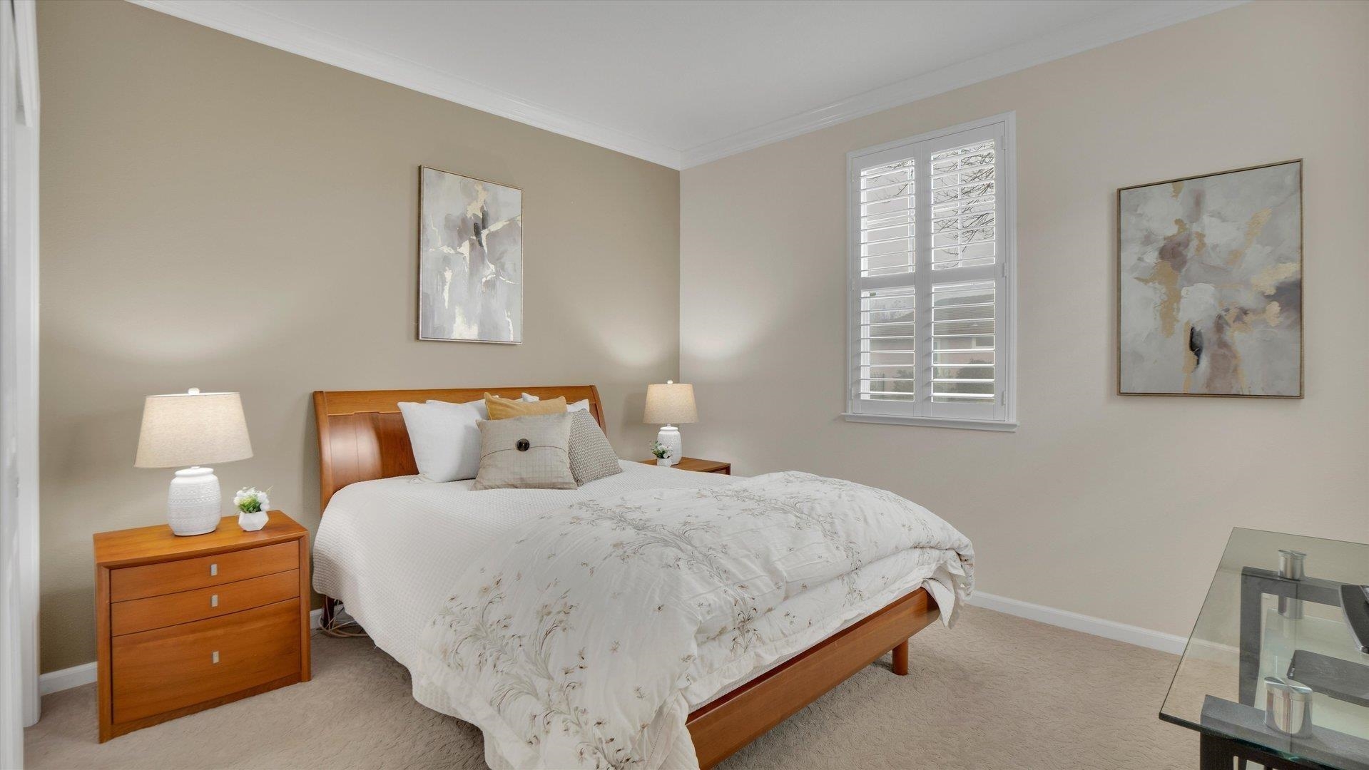 499 Twin Lakes Lane Rio Vista, CA 94571 - Photo 23 of 32 a bedroom with a bed and night stand