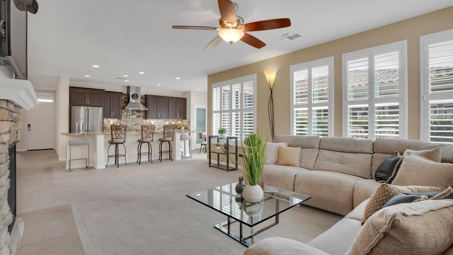 499 Twin Lakes Lane Rio Vista, CA 94571 - Photo 10 of 32 a living room with furniture and a large window