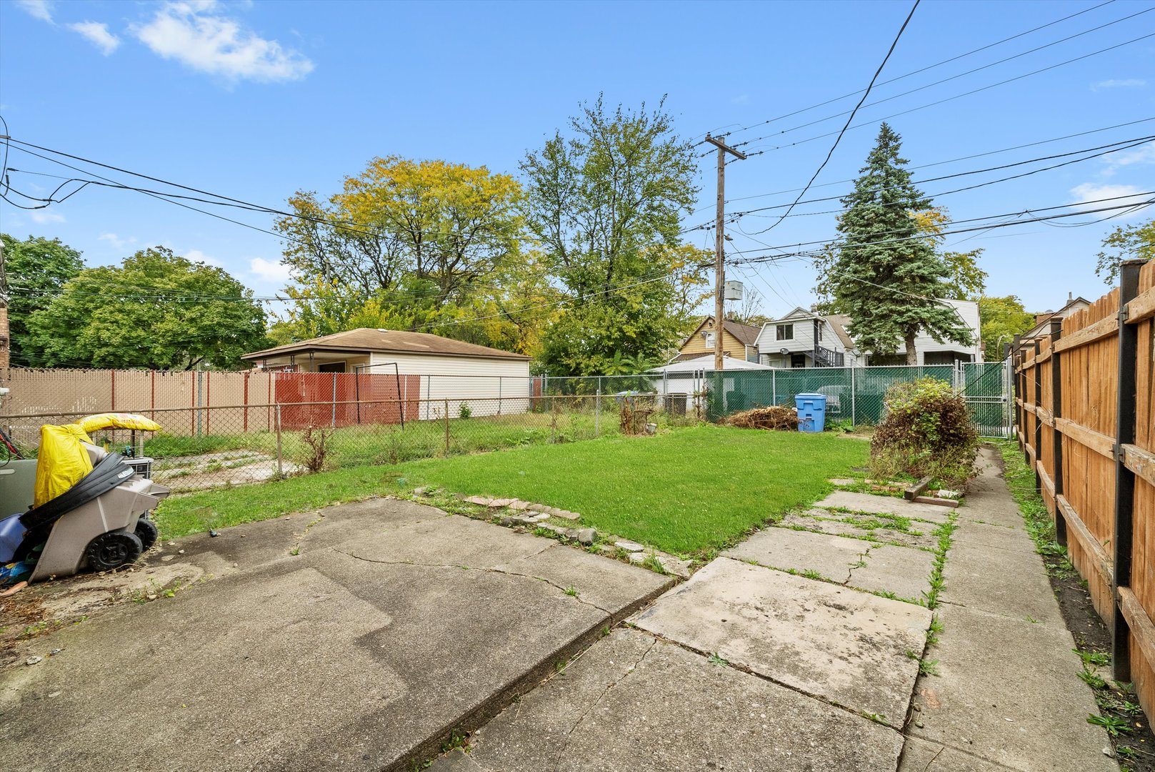 2044 West 69th Street Chicago, IL 60636 - Photo 23 of 27 a view of a garden with pathway