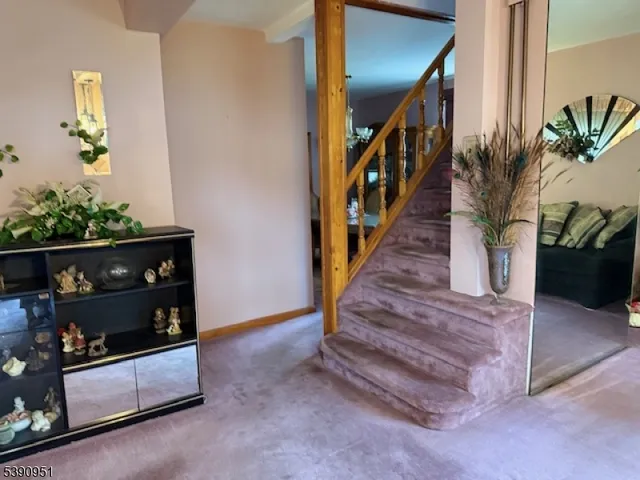 a view of entryway and hall