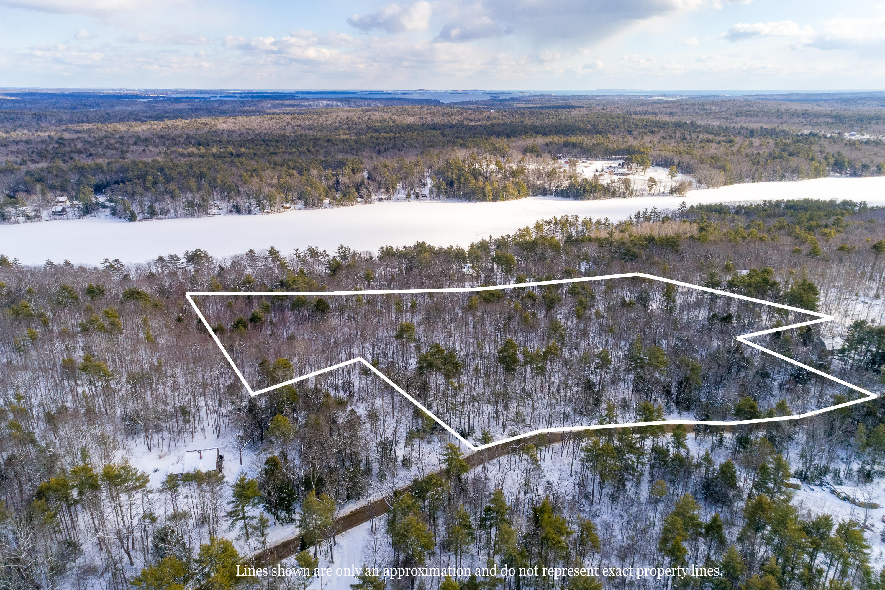 Lot540 A Benner Road Bristol, ME 04539 - Photo 1 of 6 Lot 450A Benner Road property lines