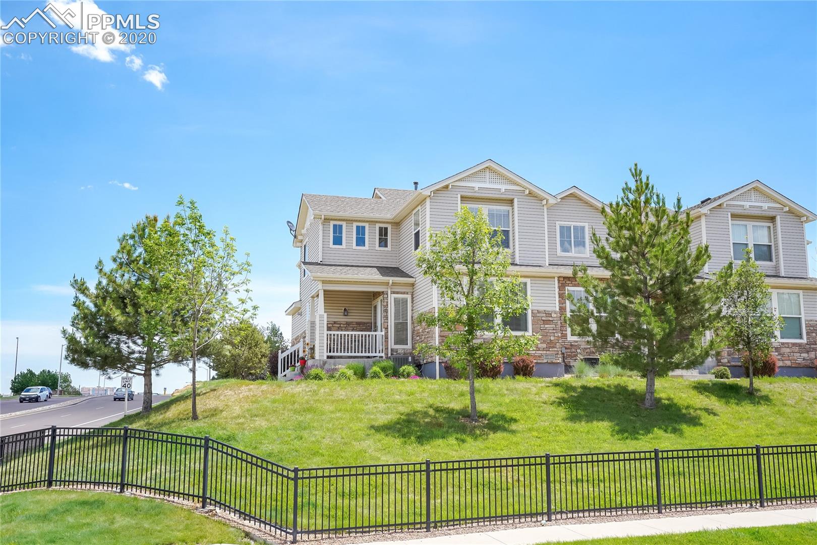 3912 Diamond Ridge View Colorado Springs, CO 80918 - Photo 1 of 31 Gorgeous townhome across from Cottonwood Creek Park. End unit!