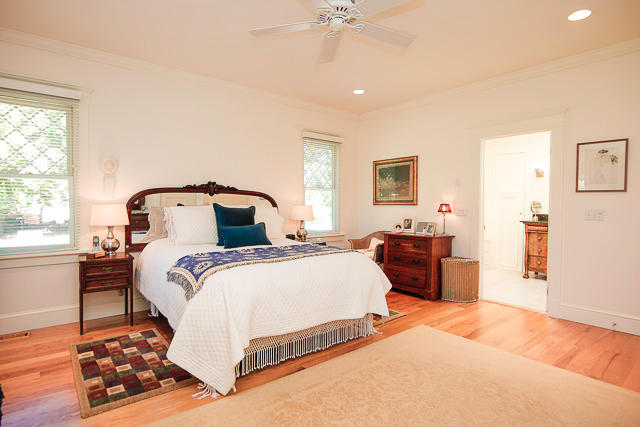 21 Old Studio Road New Canaan, CT 06840 - Photo 26 of 39 a bedroom with a bed and wooden floor