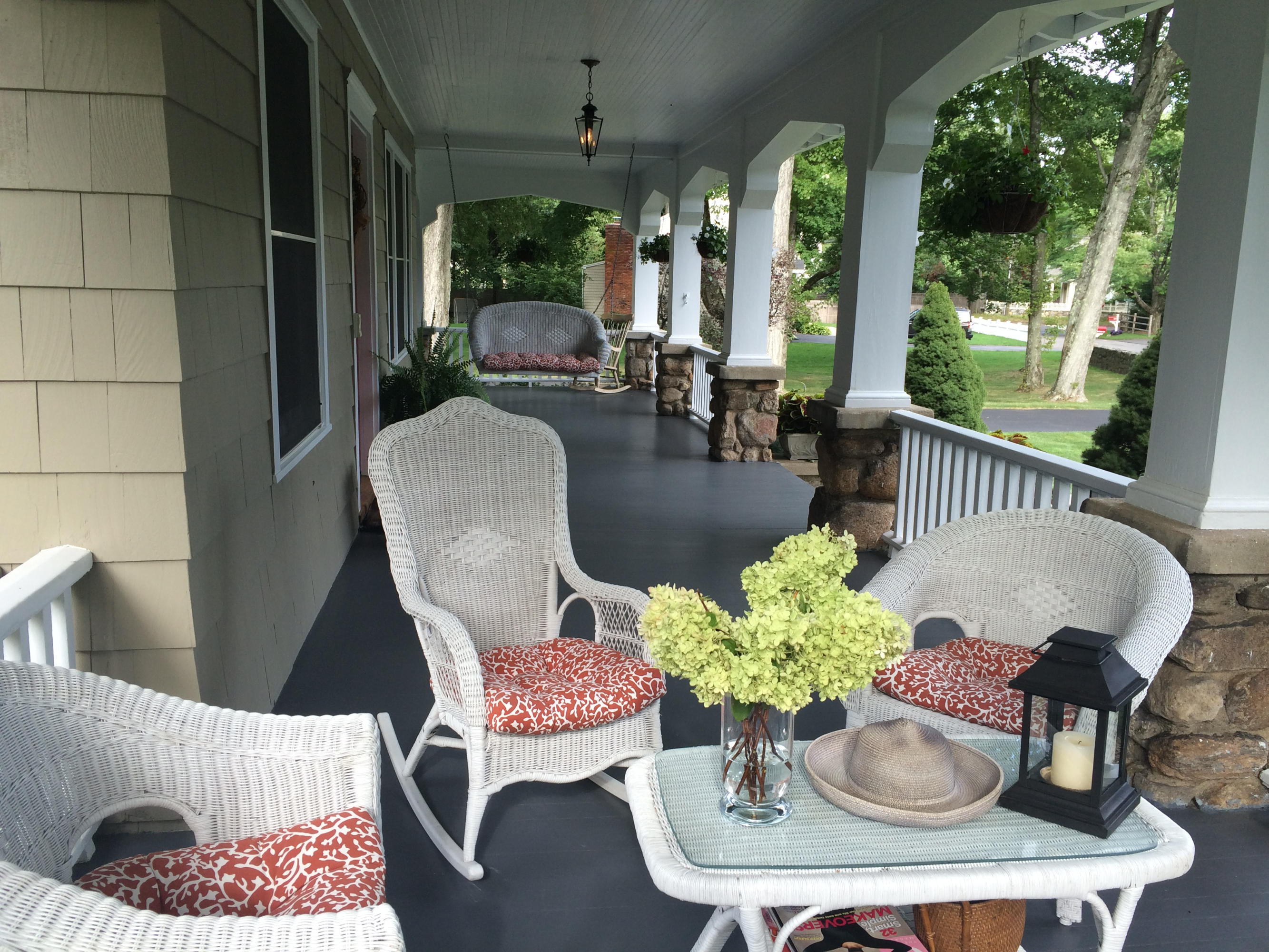 21 Old Studio Road New Canaan, CT 06840 - Photo 36 of 39 a outdoor living space with furniture and garden view