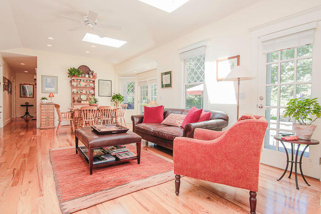 21 Old Studio Road New Canaan, CT 06840 - Photo 5 of 39 a living room with furniture and wooden floor