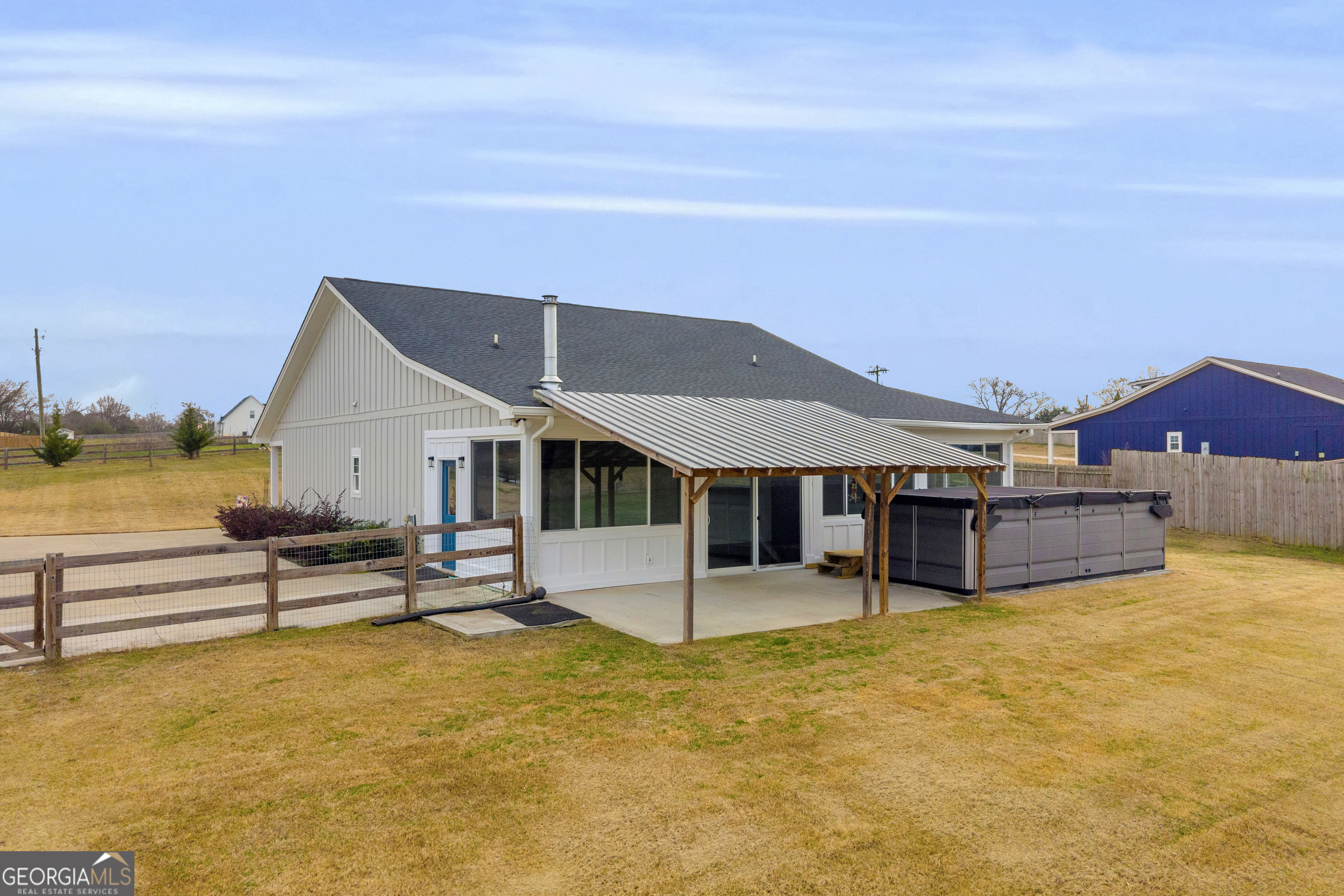 5177 Sandy Cross Road Carnesville, GA 30521 - Photo 18 of 86 a view of a swimming pool with seating area