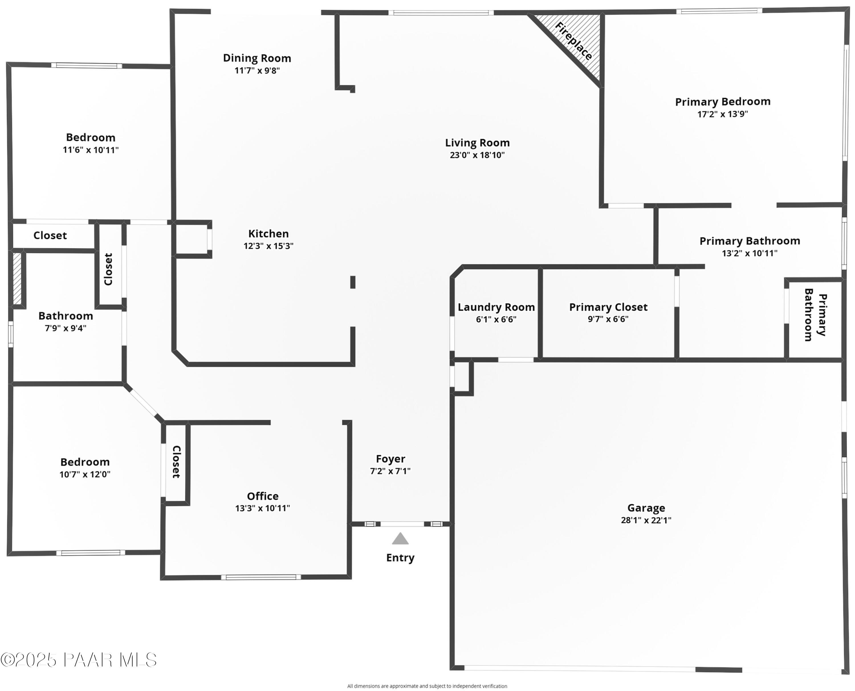 2685 West Willow Oak Road Prescott, AZ 86305 - Photo 35 of 35 2685 willow oak floor plan