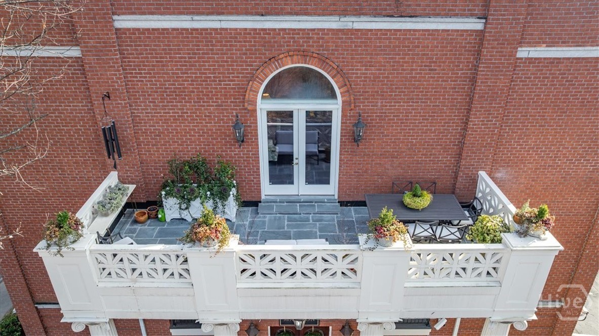 262 West Washington Street Madison, GA 30650 - Photo 16 of 73 Main Balcony off of Living Room