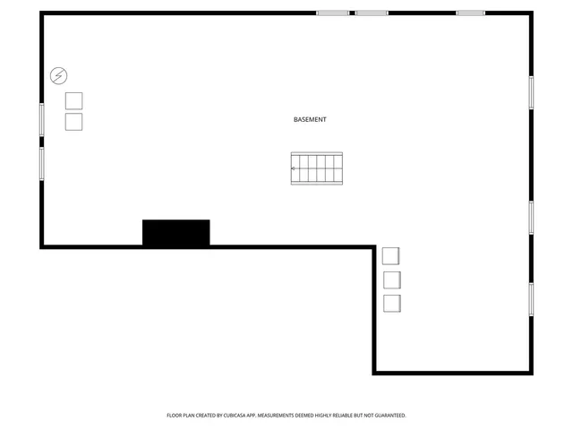 a picture of a hallway with white walls