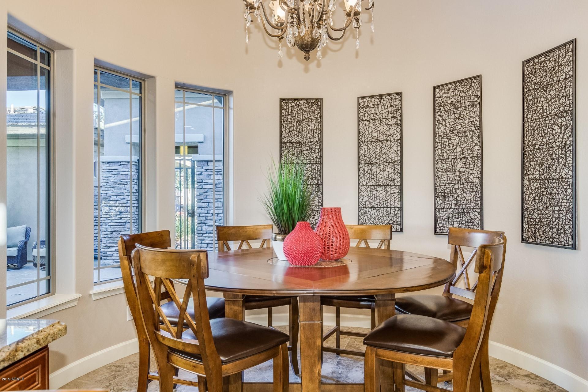 18122 West Narramore Road Goodyear, AZ 85338 - Photo 16 of 67 Gorgeous Rotunda Dining Area