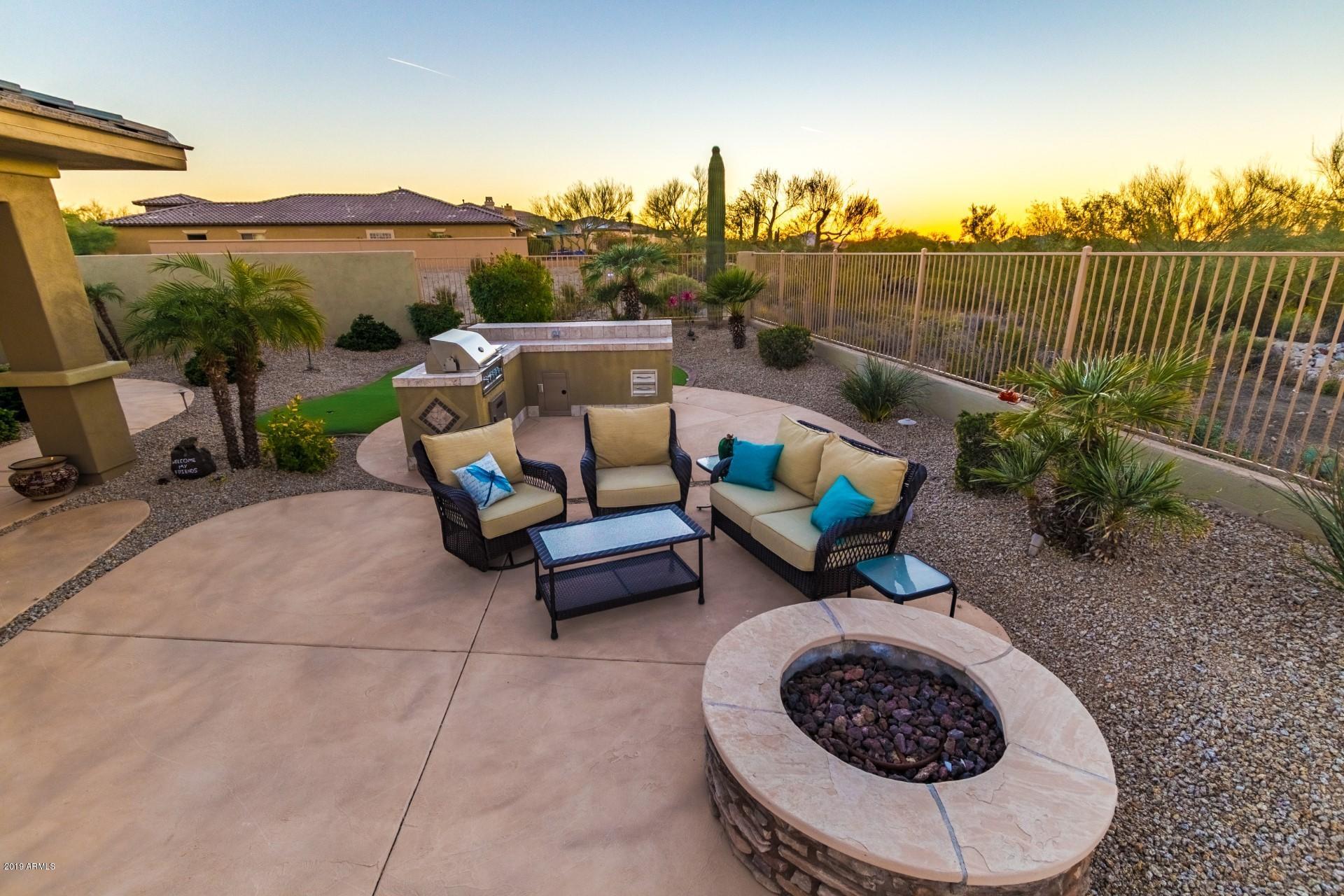 18122 West Narramore Road Goodyear, AZ 85338 - Photo 41 of 67 Gas Fire Pit