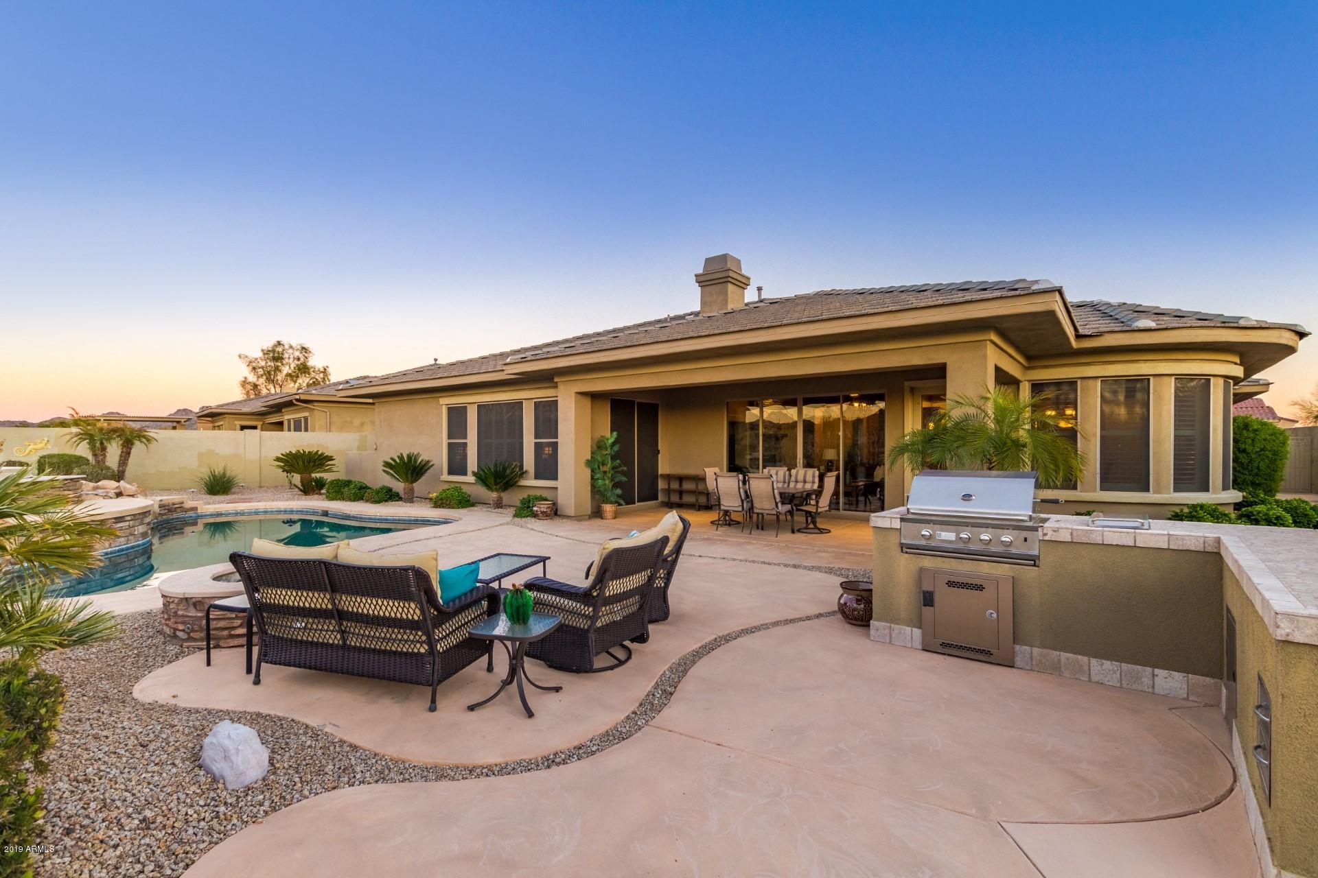 18122 West Narramore Road Goodyear, AZ 85338 - Photo 42 of 67 Built in BBQ