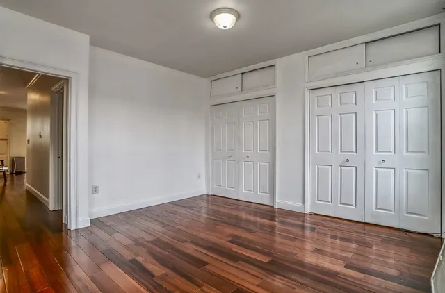 wooden floor in an empty room