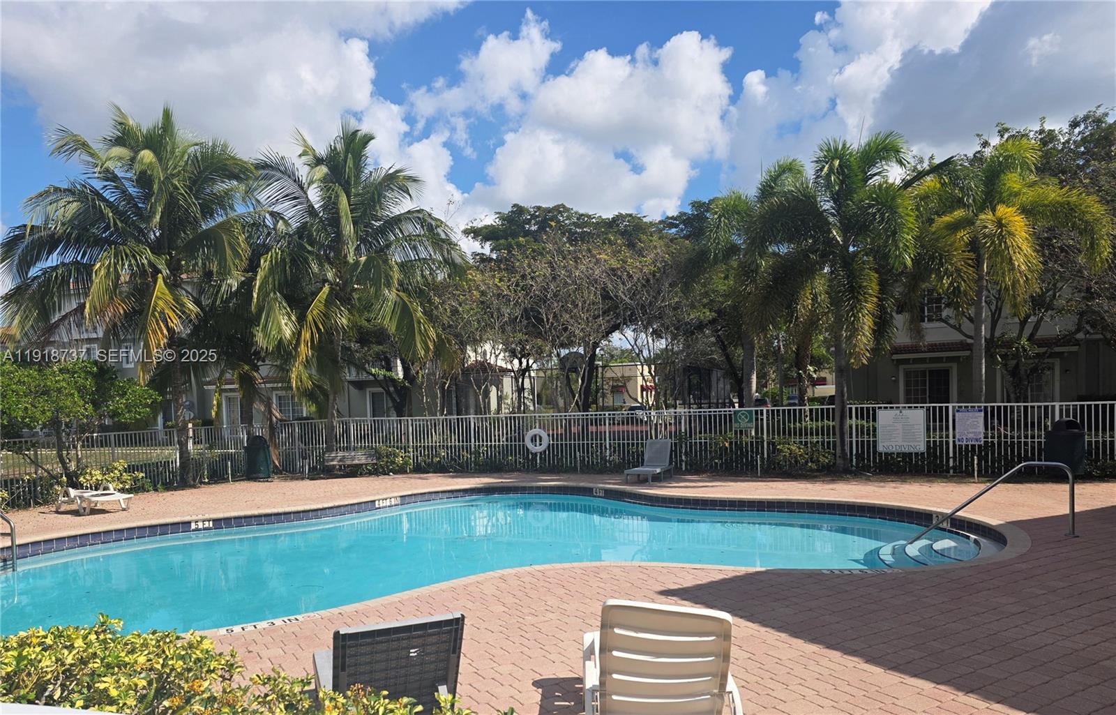 2612 Southwest 81st Terrace, Unit 206 Miramar, FL 33025 - Photo 35 of 40 a view of a backyard
