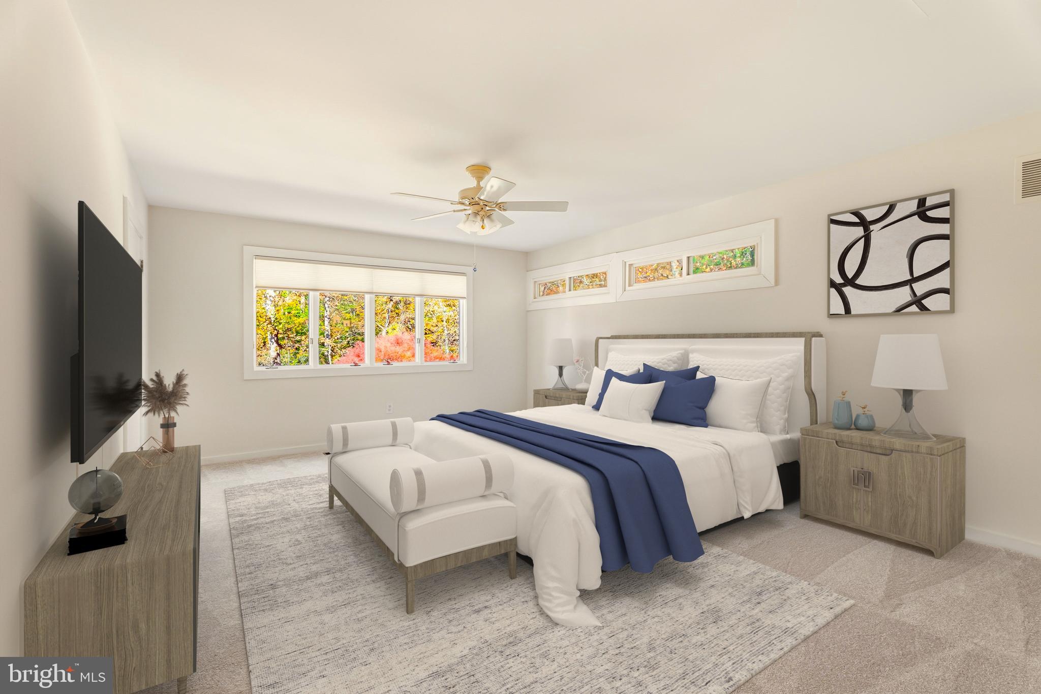 2 Riderwood Station Towson, MD 21204 - Photo 38 of 58 Bedroom #2 - Virtually Staged