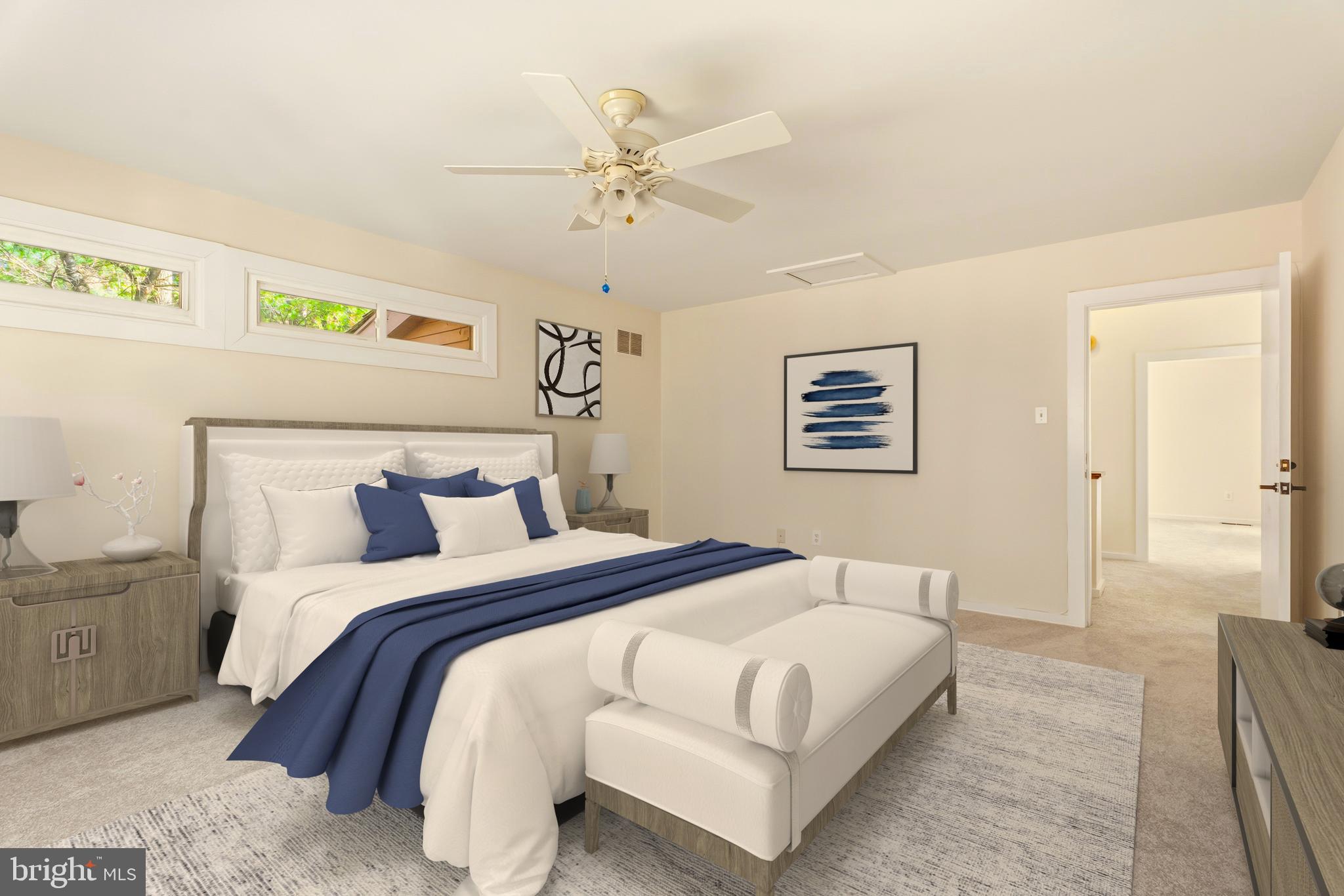 2 Riderwood Station Towson, MD 21204 - Photo 39 of 58 Bedroom #2 - Virtually Staged