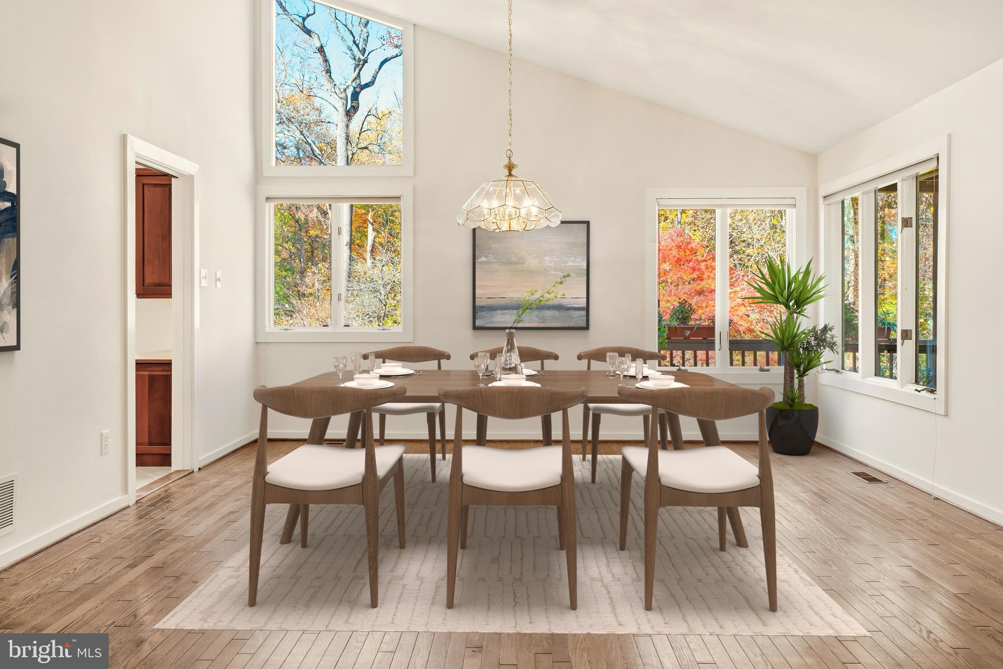 2 Riderwood Station Towson, MD 21204 - Photo 7 of 58 Dining Room - Virtually Staged