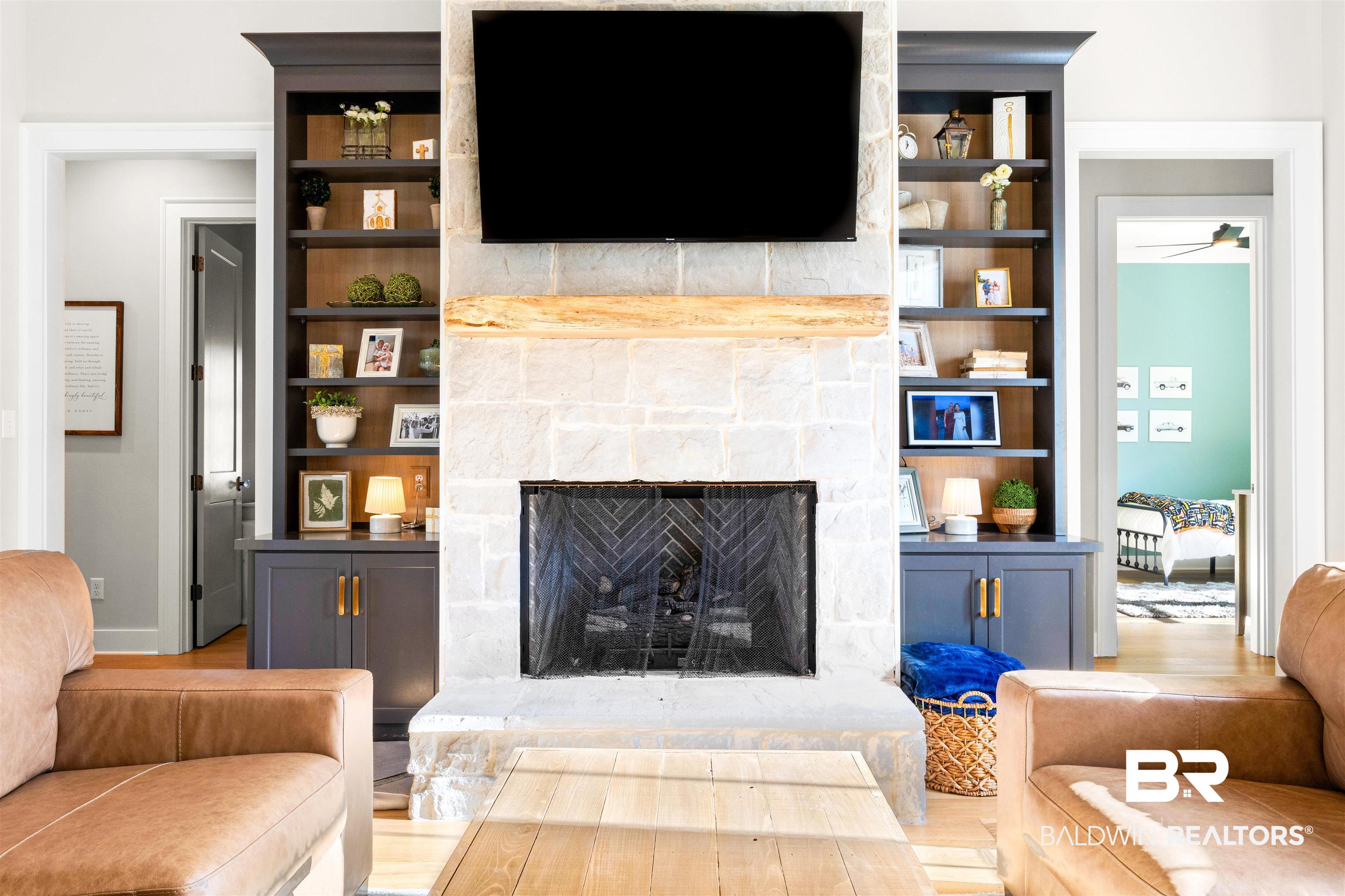 16150 Old Pierce Road Fairhope, AL 36532 - Photo 9 of 65 Fireplace