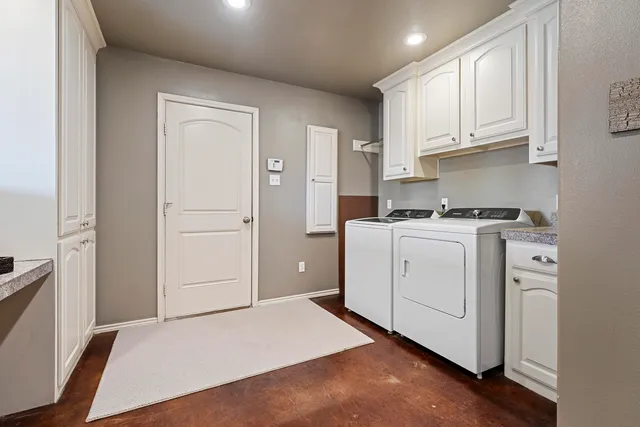 a view of a yard and a road view