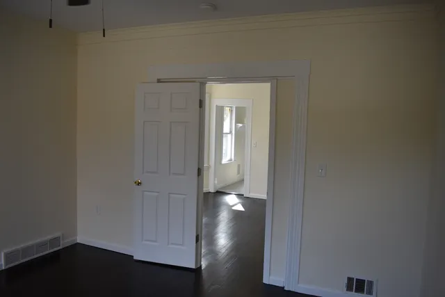 a view of empty room