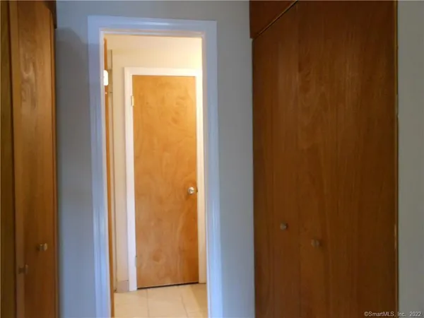 a view of front door