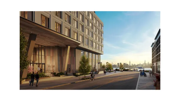a kitchen area with lots of appliances