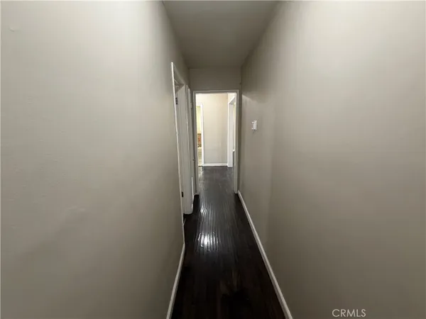 a view of a room with door
