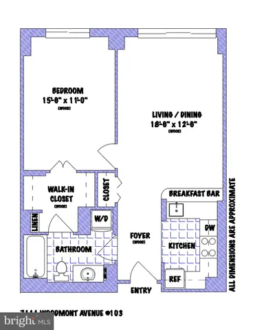 $339,900 | 7111 Woodmont Avenue, Unit 103, Bethesda, MD 20815