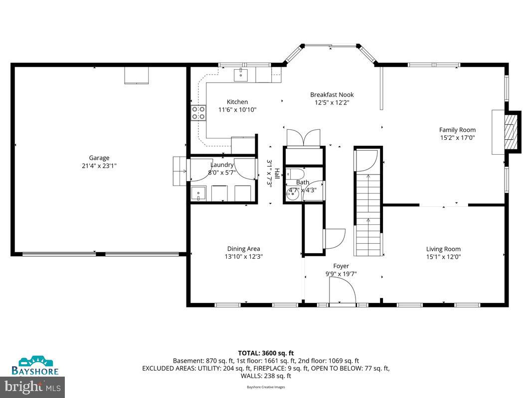 308 Arlington Court Severn, MD 21144 - Photo 37 of 39 Floor Plan