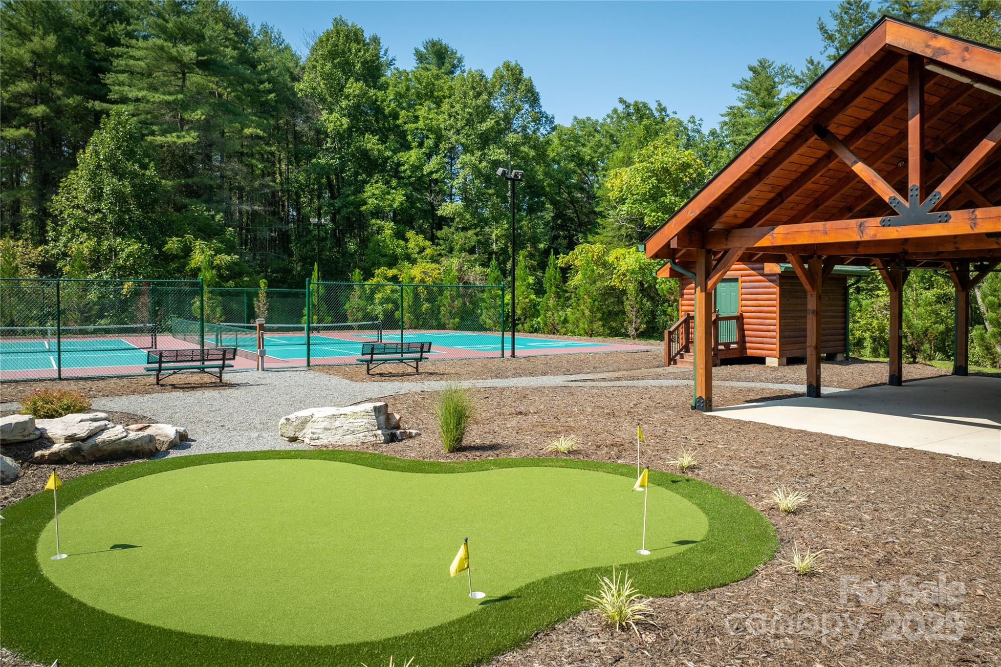 1030 River Club Ridge Lenoir, NC 28645 - Photo 31 of 34 a view of a swimming pool with a patio