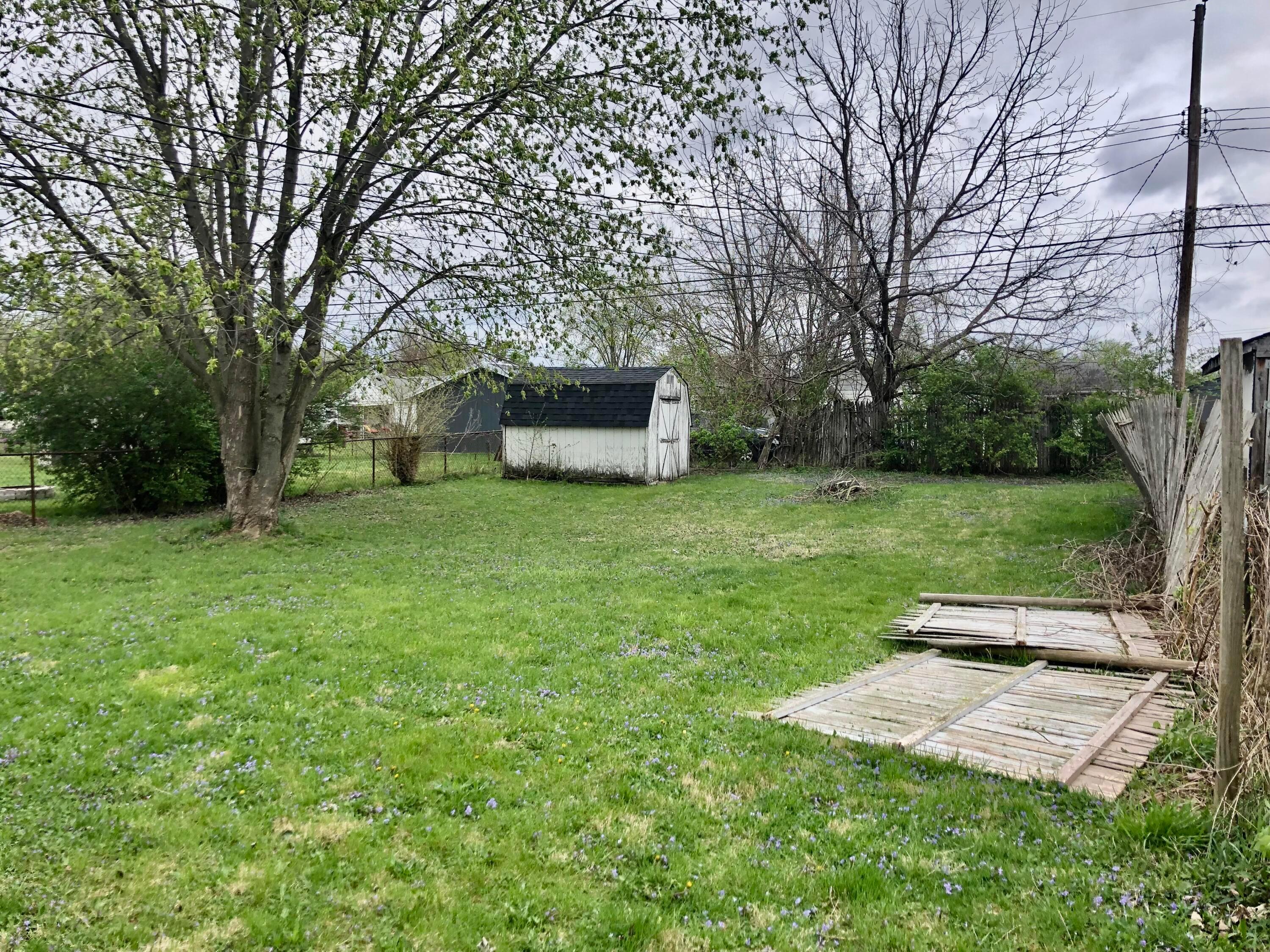 686 Williams Road Columbus, OH 43207 - Photo 2 of 5 rear lot is .19 acre 50 ft wide x 175 deep with shed for mower and garden tools