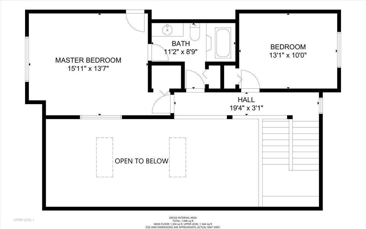 6379 Ruebush Road Dublin, VA 24084 - Photo 53 of 53 Ruebush Floorplan Upper