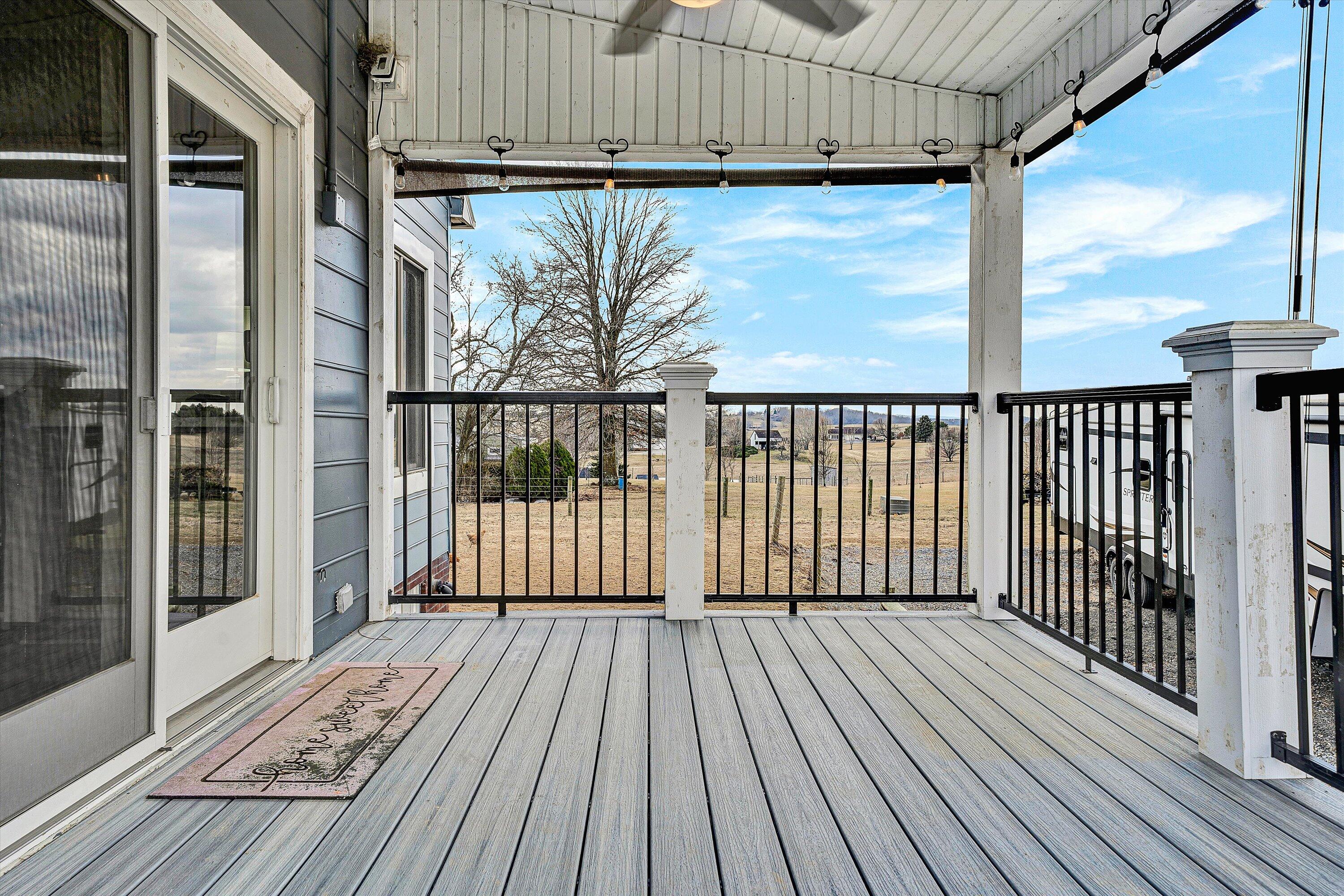 6379 Ruebush Road Dublin, VA 24084 - Photo 32 of 53 Back Deck (off of Kitchen)