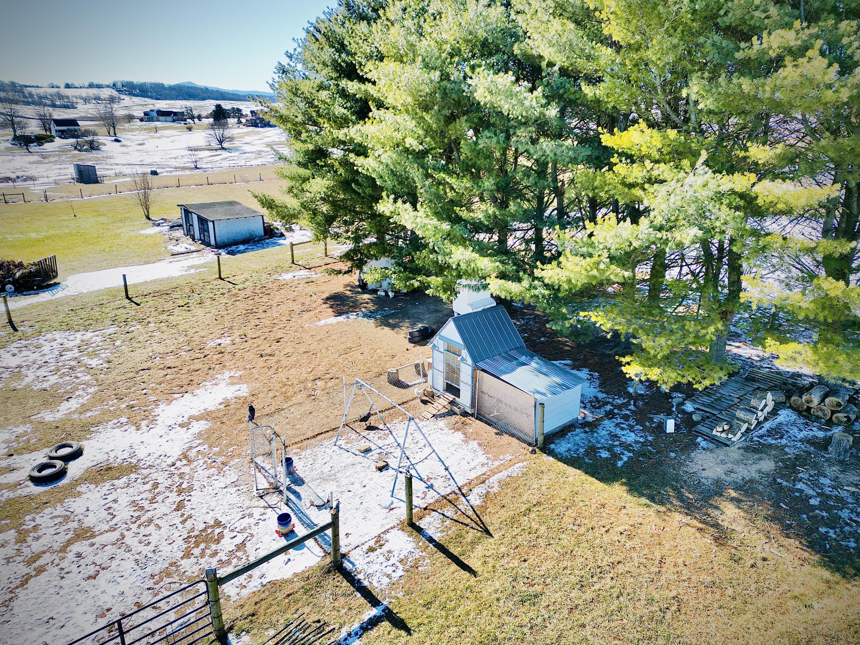 6379 Ruebush Road Dublin, VA 24084 - Photo 42 of 53 Chicken Coop & Middle Pasture