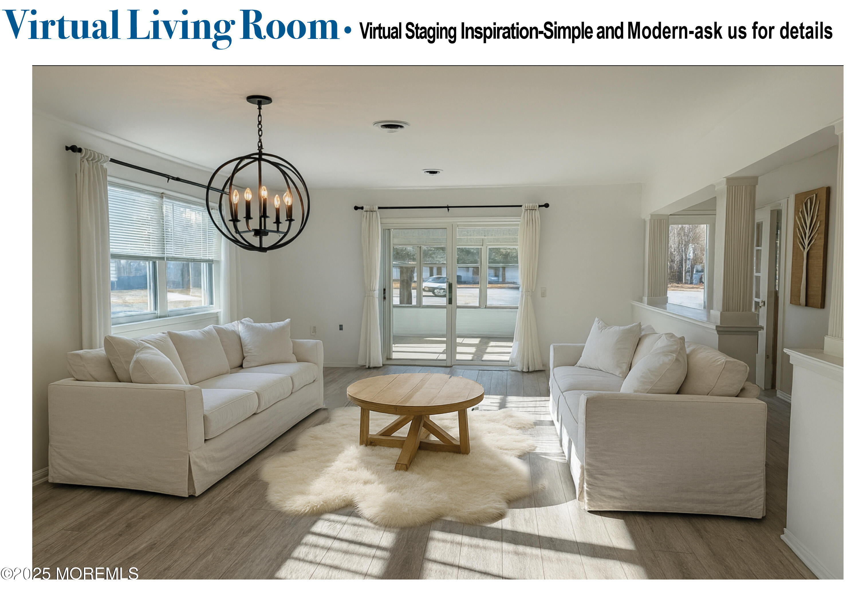 1 B Pilgrim Court Whiting, NJ 08759 - Photo 3 of 24 a living room with furniture and a large window