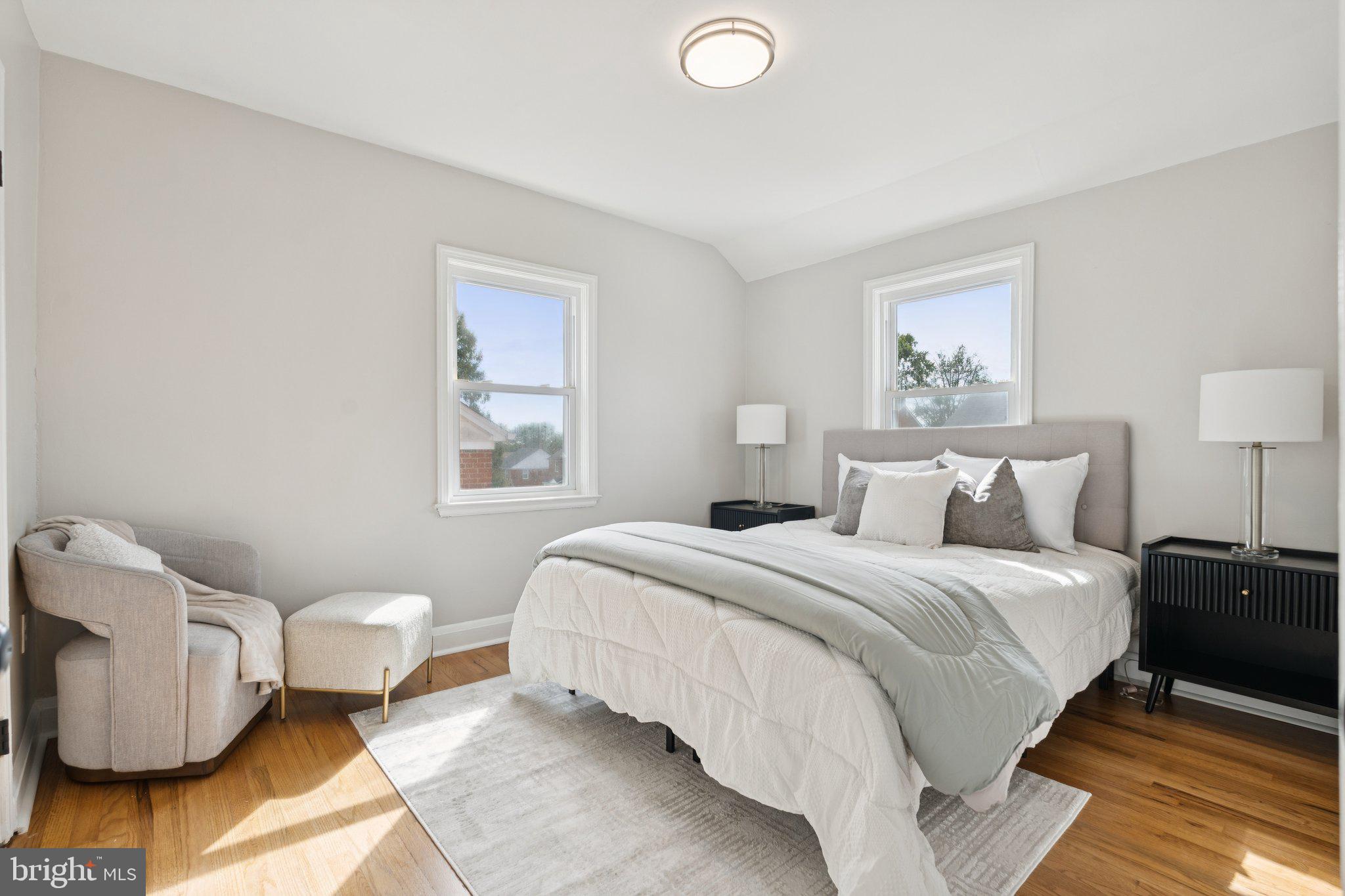 1014 Upnor Road Baltimore, MD 21212 - Photo 19 of 25 a bedroom with a bed and a couch