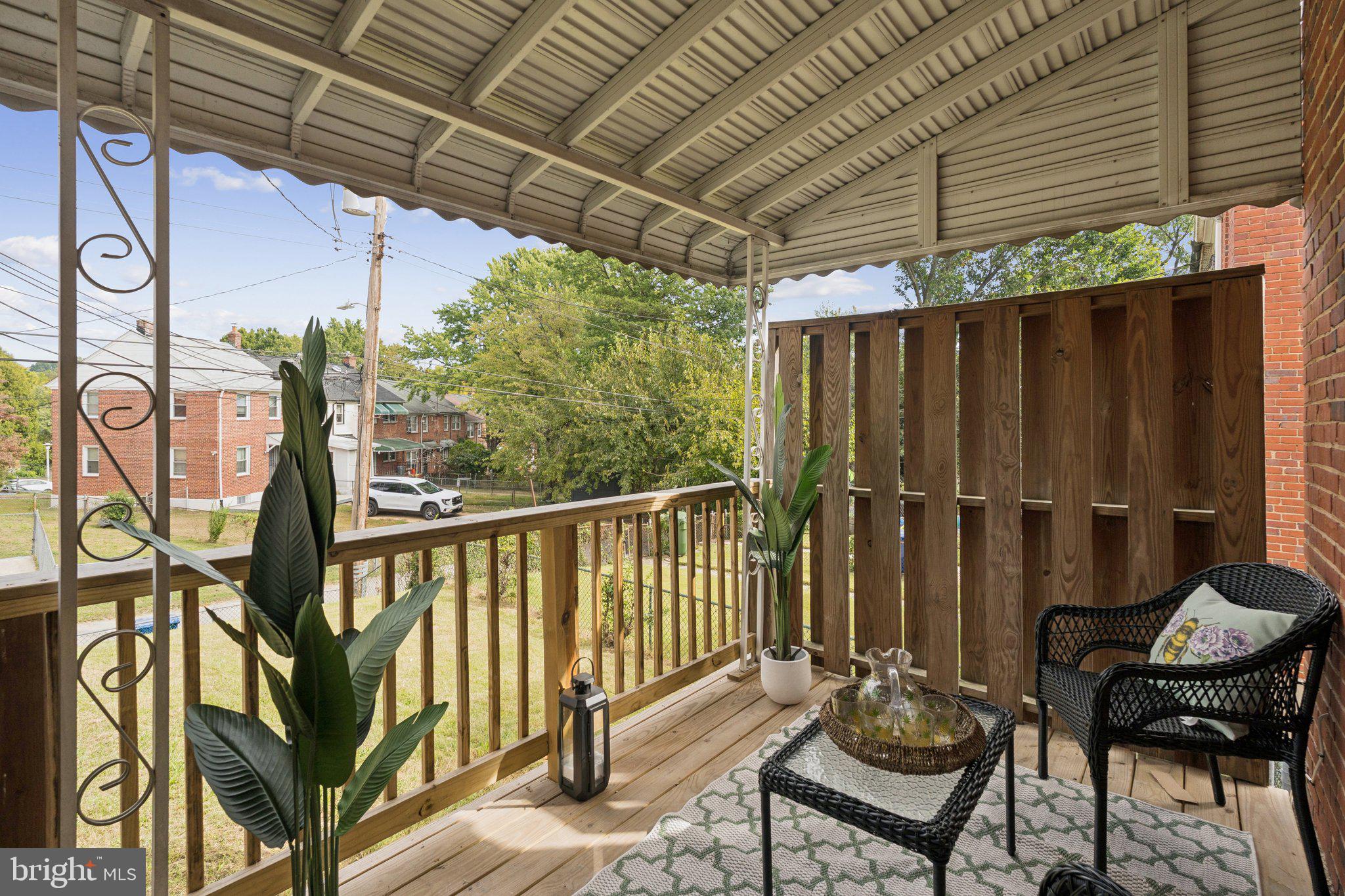 1014 Upnor Road Baltimore, MD 21212 - Photo 21 of 25 a view of a chairs on the roof deck