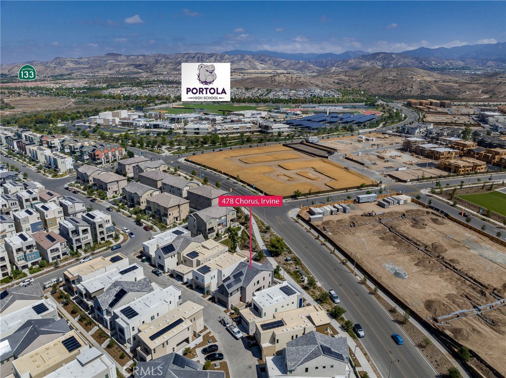 478 Chorus Irvine, CA 92618 - Photo 31 of 33 an aerial view of residential houses with outdoor space