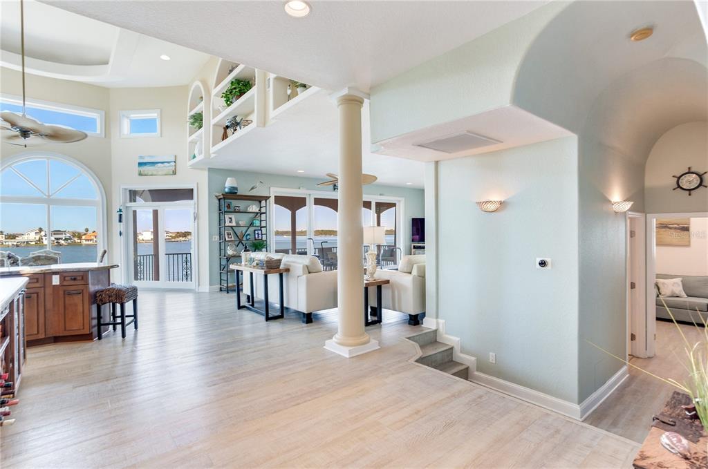 16480 Redington Drive Redington Beach, FL 33708 - Photo 11 of 93 a living room with furniture and a large window