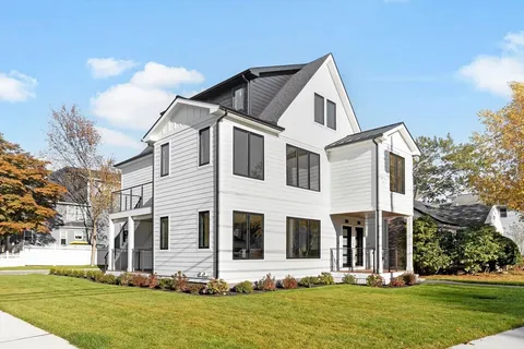 a front view of house with yard