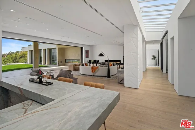 a very nice looking room with a large window