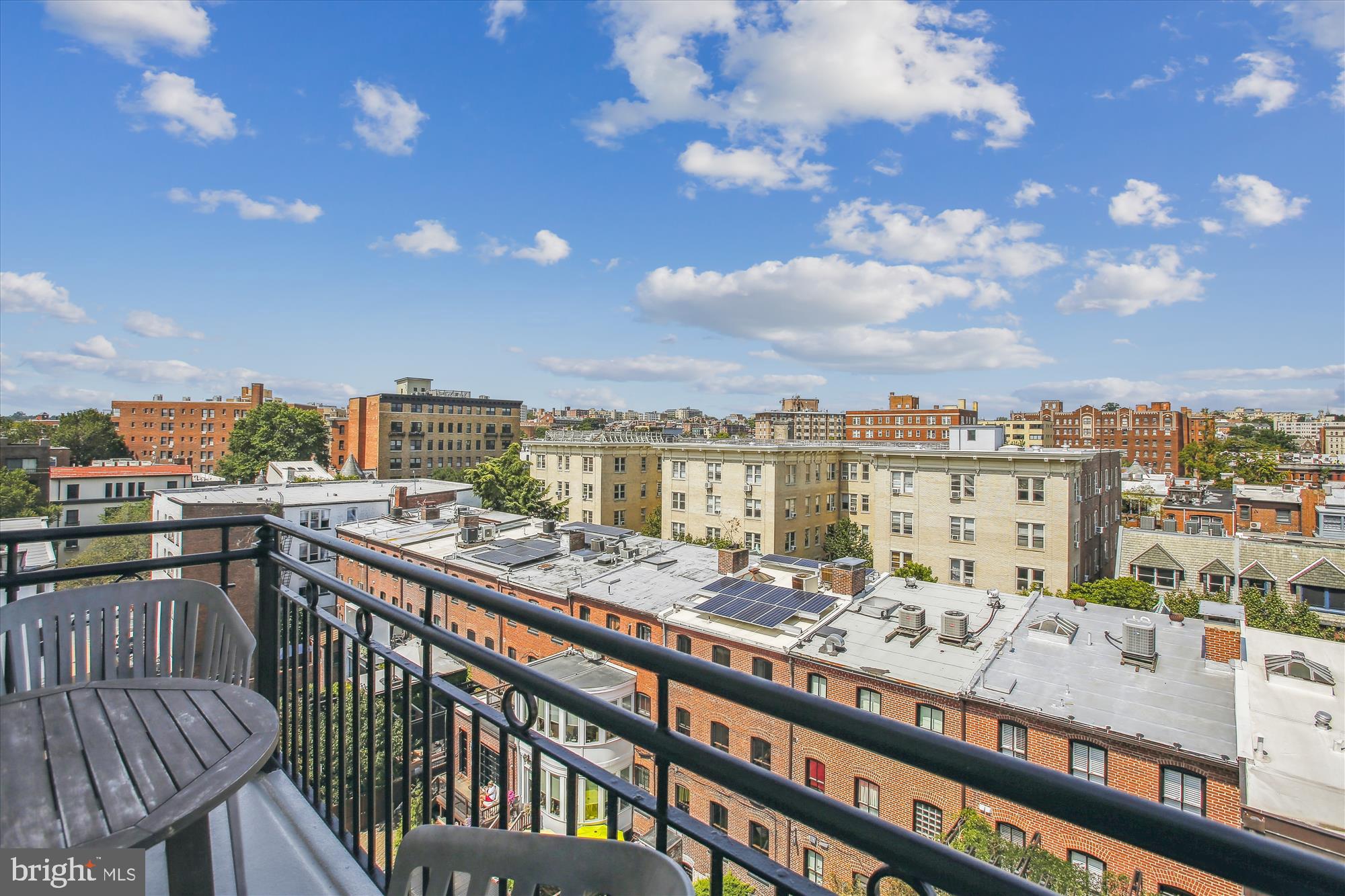 1619 R Street Northwest, Unit 603 Washington, DC 20009 - Photo 13 of 31 View from Balcony