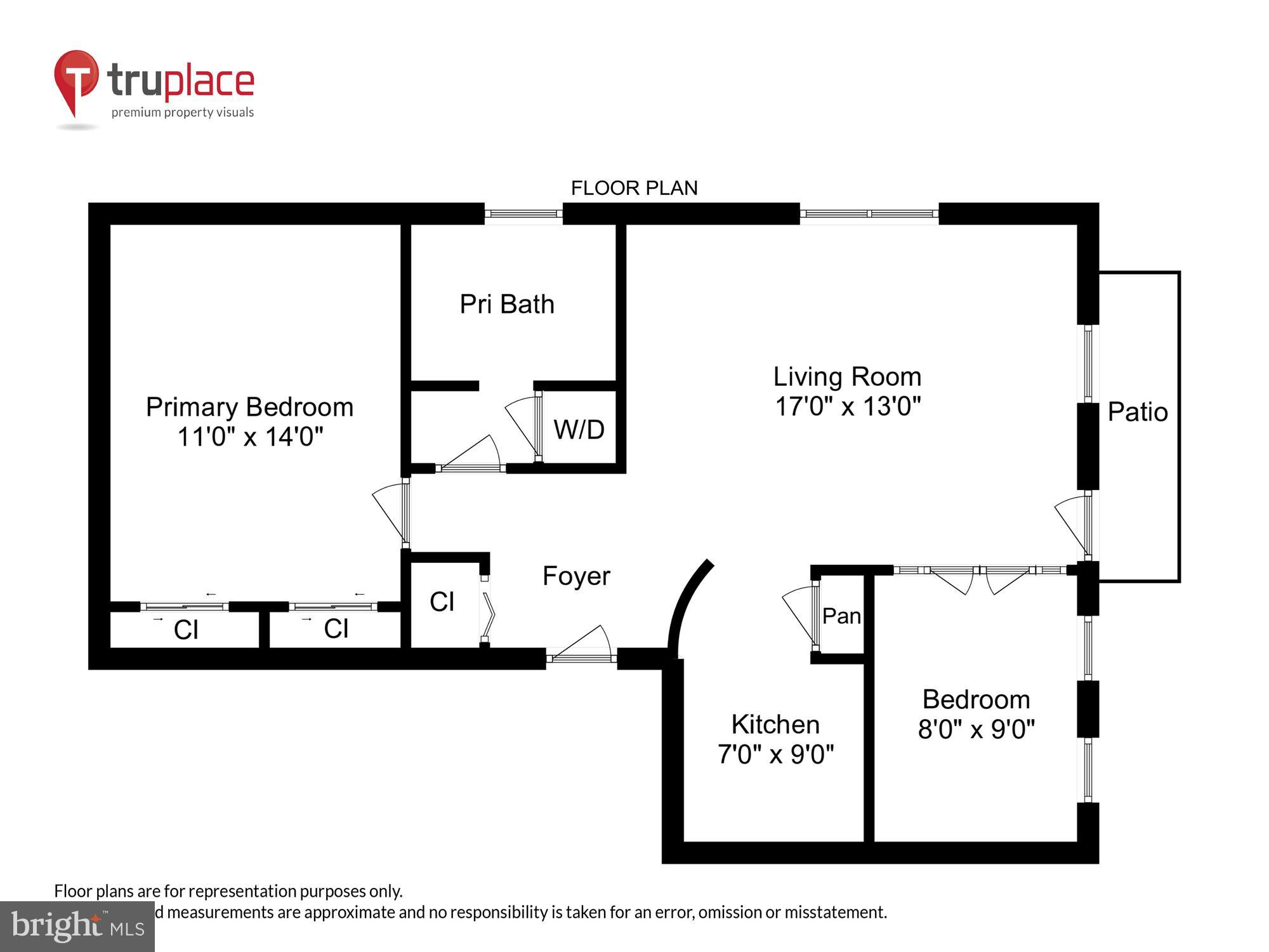 1619 R Street Northwest, Unit 603 Washington, DC 20009 - Photo 23 of 31 Floor Plan